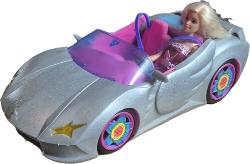Barbie extra auto cabrio - barbie, extra,