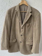 Cord Sakko Jacket Blazer Farbe camel / beige Gr 48 Rudolf Wöhrl