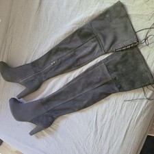 H&M Stiefel High Heels Overknees Overkneestiefel Überkniestiefel schwarz 39 NEU