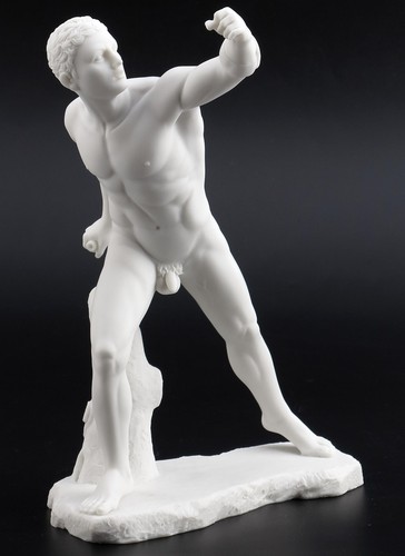 Borghese gladiator marmor - borghese,