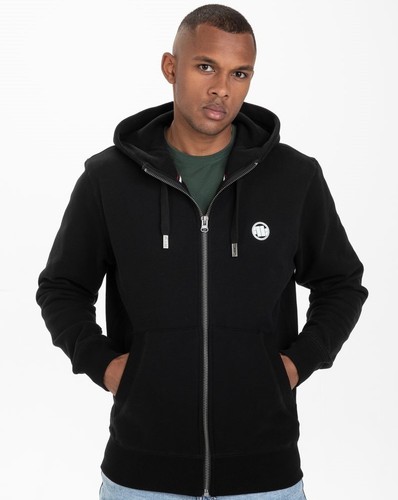 Pit bull unbuttoned hooded - bull,