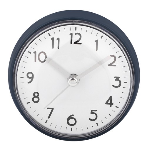 Kleine uhr mit - uhr, saugnapf
