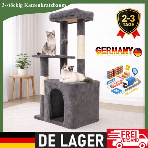 Katzenkratzbaum stufiger - katzenkratzbaum, 3-stufiger