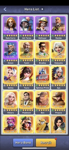 Top war account lvl - war, |