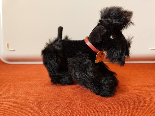 Steiff original hund schnauzer - steiff,