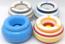 Aschenbecher mit Deckel 2x