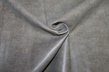 Lammleder Haut VTG Taupe Echsen Reptilienmuster 4 Quadratfuß