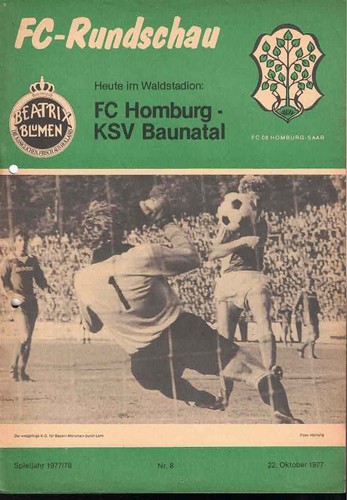 Fussball programmheft 77 78 - , 77/78