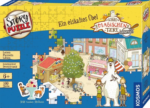 Story puzzle die - die, der
