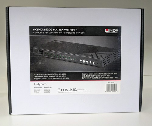 Lindy6x2 hdmi matrix - 10.2g,