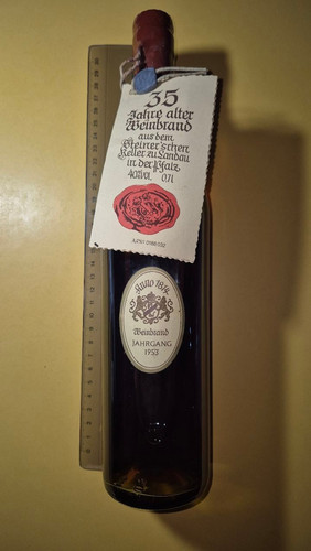 Weinbrand jahrgang 1953 - weinbrand, –