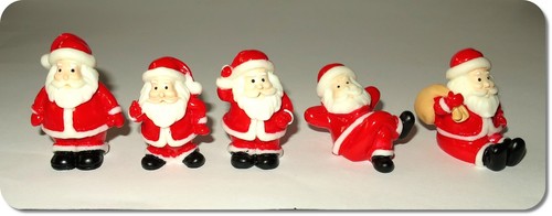 Miniatur weihnachtsmann - miniatur,