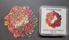 Puzzle Wooden Fische A5