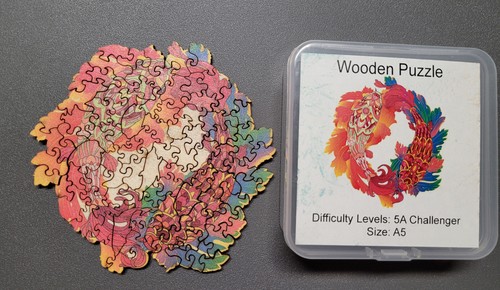 Puzzle wooden fische - fische, a5