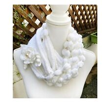 Crochet fancy white Christmas
