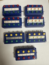 Märklin Stellpult / Schaltpult 4 x 7072 + 2 x 7211 + 1x 7210 - 7 Stück im Set