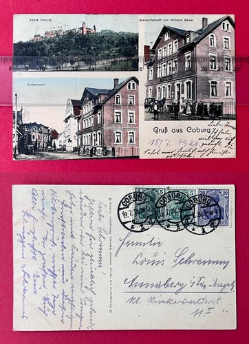 Coburg bayern 1920 - coburg,