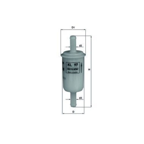 Kraftstofffilter mahle 97 - mahle, kl