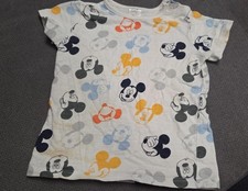 Weißes Baby Mickey Mouse T-Shirt Größe 86/92 (Disney Baby Ernsting's family)