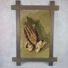 1 großer alter Gobelin 67cm