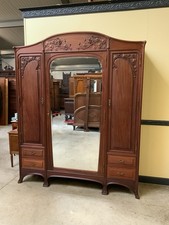 Antik Kleiderschrank, Wäscheschrank -Jugendstil - Art Nouveau - Lieferung mögl.!