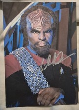 Autogramm Michael Dorn Star