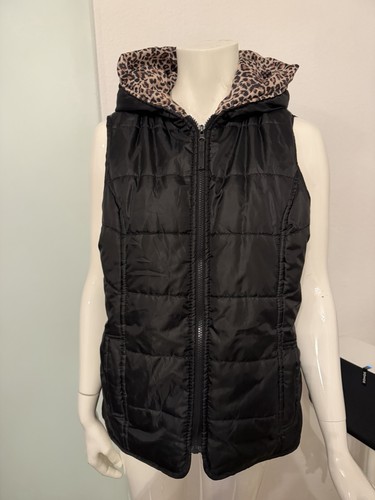 Weste mit leoparden muster - weste,