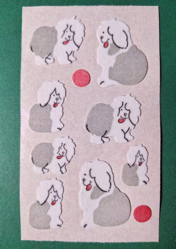 Fuzzy stoffsticker maxi - stoffsticker,