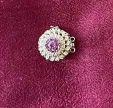 Perlschließe Rubin , Gold 750/-