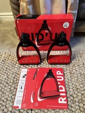 Rid'Up Plus Sicherheitssteigbügel Erwachsene rot/schwarz brandneu im Karton 