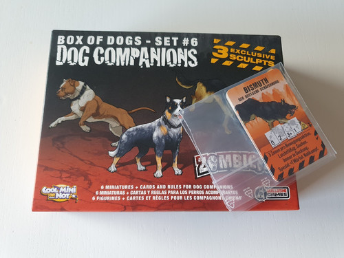Zombicide dog companions box - zombicide,