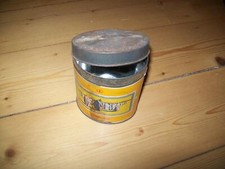 Blechdose Senoussi Zigaretten von Reemtsma oval, ca. 9 x 8 x 6,5 cm