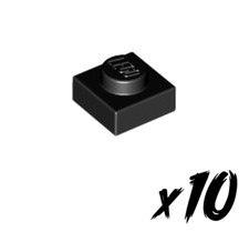 10x lego 3024 platte - 10x, 1x1