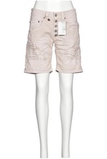 PLEASE Shorts Damen kurze Hose Hotpants Gr. S Baumwolle Beige #t7f7et8