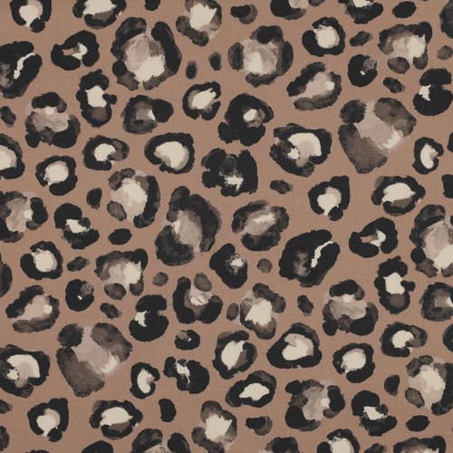 Canvas baumwollstoff leopard - canvas,