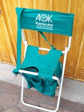 Klappstuhl Gartenstuhl Angelstuhl Campinghocker mit Rucksack