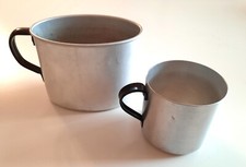 NVA DDR Alu Becher, Trinkbecher,  Kochgeschirr, Feldgeschirr