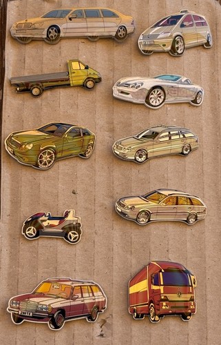 10x mercedes benz pin - 10x,