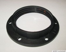 Schirmträgerring Lampenring Schraubring Gewinde Schirm Ring E27 Fassung schwarz