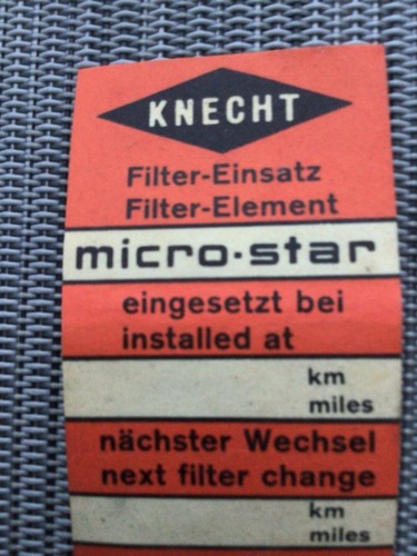 Porsche 356 aufkleber knecht - porsche, aufkleber,knecht