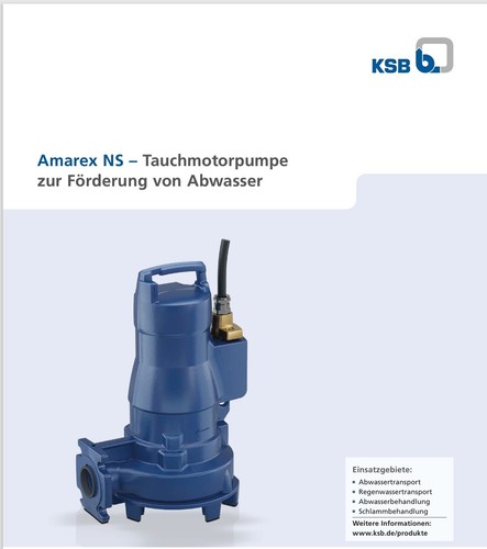 Ksb pumpe amarex ns - pumpe,