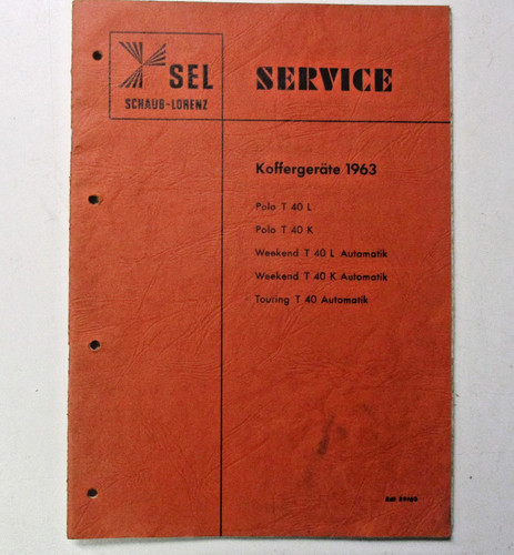 Schaub lorenz koffergeräte - lorenz,