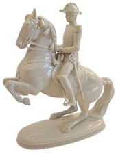 AUGARTEN WIEN Porzellan Figur / Steigendes Pferd - "Levade", Albin Döbrich