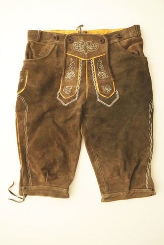 Lederhose dick und - , schwer