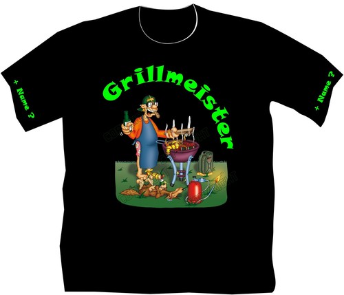 Grillmeister shirt - grillmeister, zum