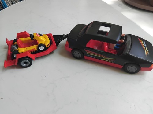 Playmobil 4442 pkw mit gokart - 4442,