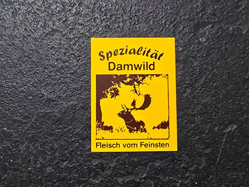 Vintage damwild werbeaufkleber - vintage,