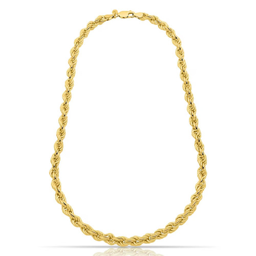 Kordelkette 6mm breit echt - kordelkette,