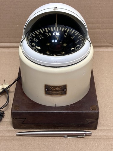 Vintage binnacle compass henry - binnacle,