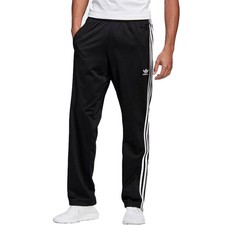 Adidas Herren Trainingsanzug Firebird Schwarz Top Und Hose Satz Reißverschluss